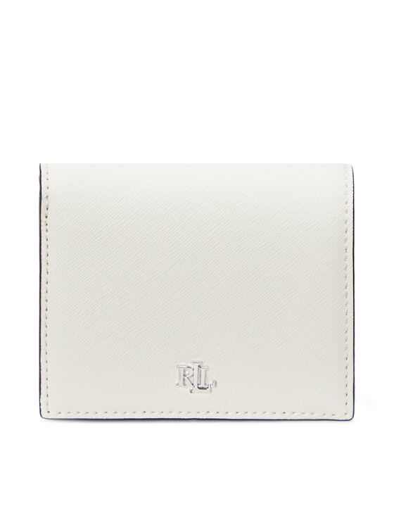 LAUREN RALPH LAUREN Mały Portfel Damski 432962112008 Biały