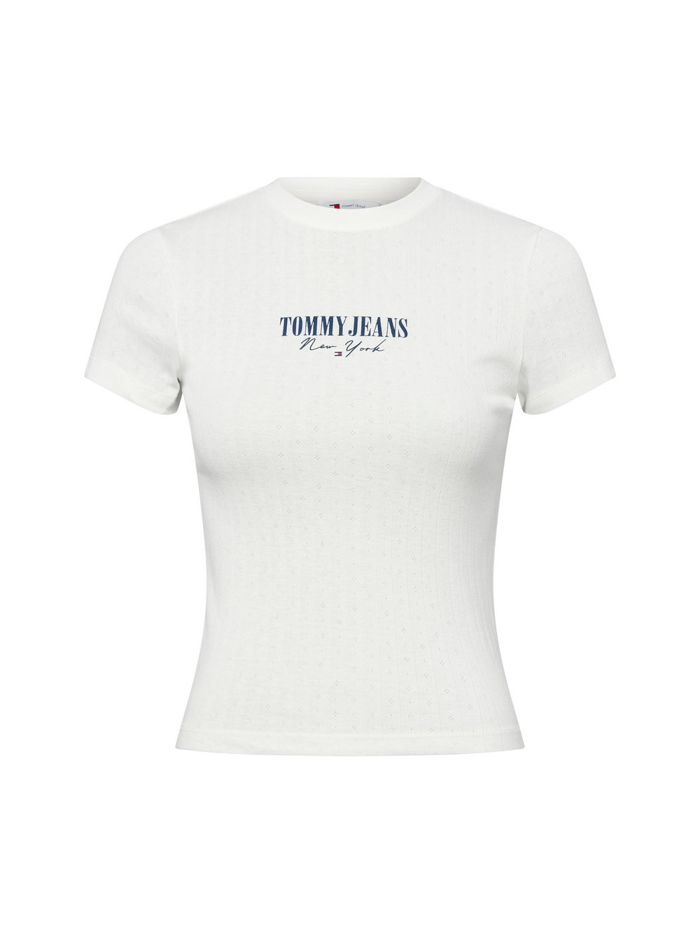 Tommy Jeans Koszulka damska Kobiety biały, S