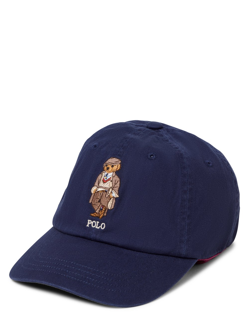 Polo Ralph Lauren Męska czapka z daszkiem Mężczyźni Bawełna niebieski, ONE SIZE