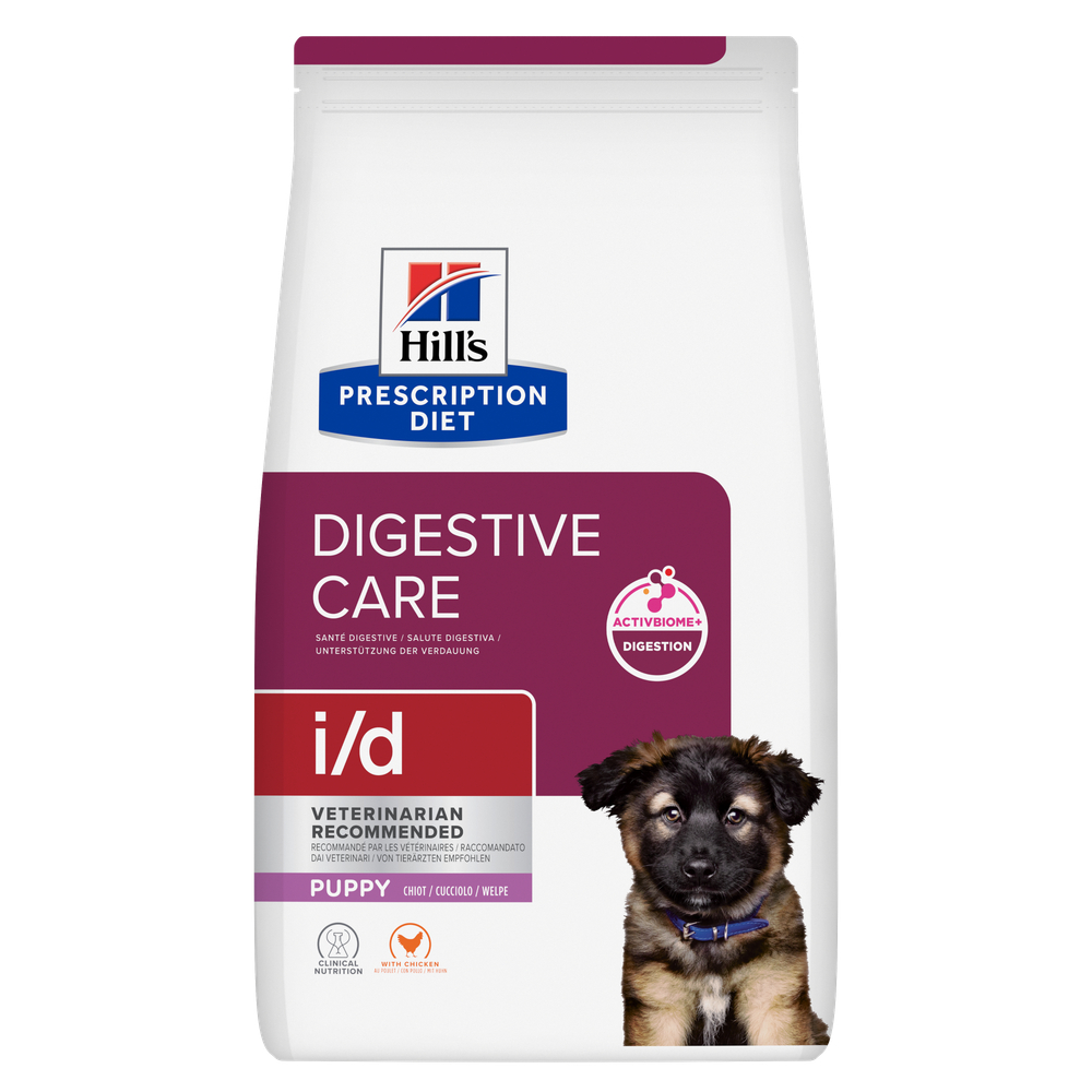 Hill's Prescription Diet i/d Digestive Care Puppy, z kurczakiem - 2 x 4 kg