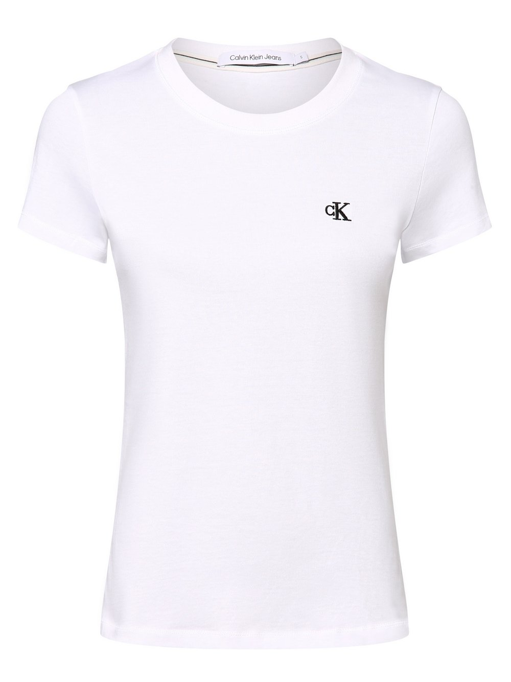 Calvin Klein Jeans Koszulka damska Kobiety Bawełna biały, XL