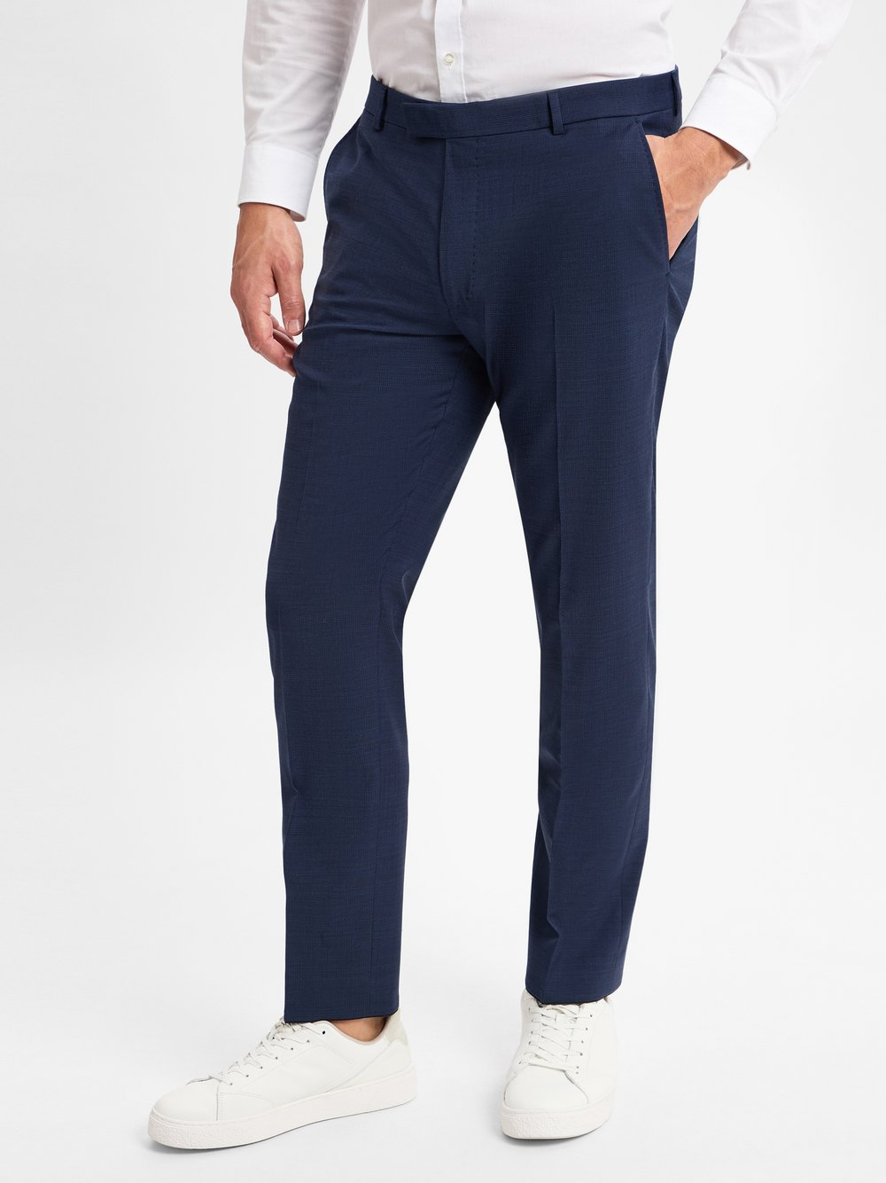 JOOP! Spodnie - Brad Mężczyźni Modern Fit Sztuczne włókno niebieski, 27