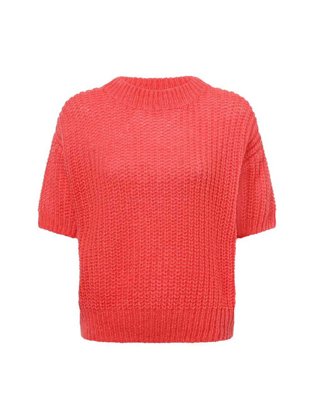 Marie Lund Damski sweter z dzianiny Marie Lund z mieszanki wełny Kobiety czerwony, XL/XXL
