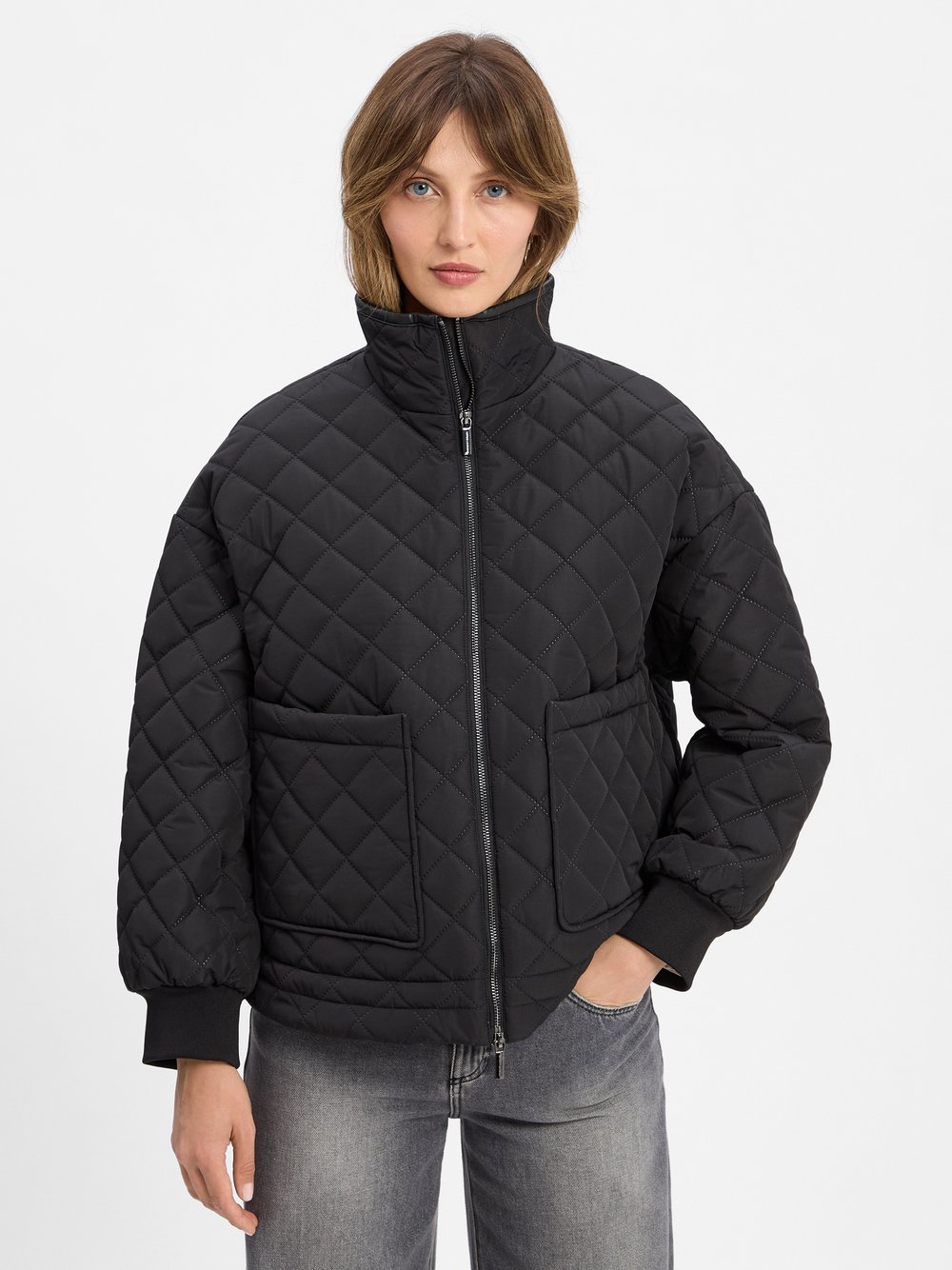 Armani Exchange Damska kurtka pikowana Kobiety czarny, S