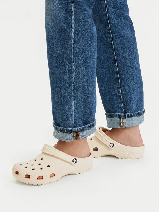 Crocs Klapki Classic 10001 Beżowy