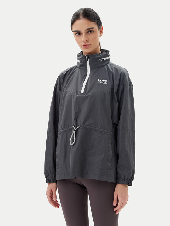 EA7 Emporio Armani Kurtka anorak 7W000305 AF13152 P8004 Szary Regular Fit miniaturka