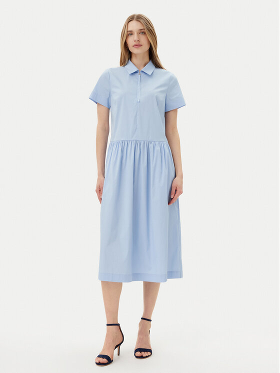 JOOP! Sukienka koszulowa 58 252D58Damina 30046639 Błękitny Regular Fit