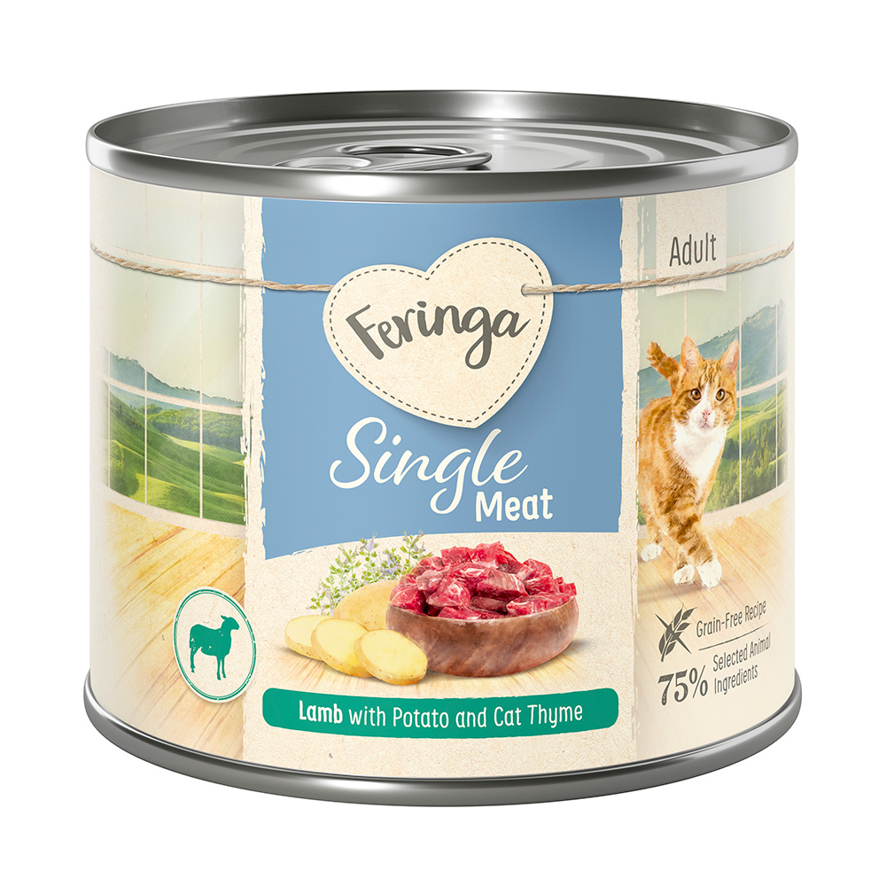 Korzystny pakiet Feringa Single Meat Menu, 12 x 200 g - Jagnięcina z ziemniakiem i ożanką