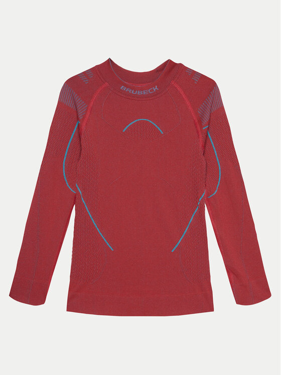 Brubeck Bielizna termoaktywna górna LS1367K Różowy Slim Fit