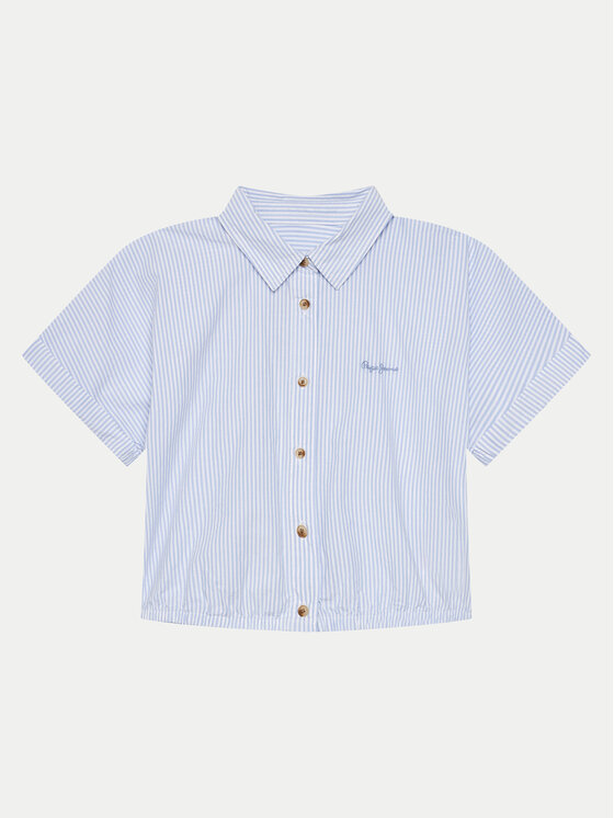 Pepe Jeans Koszula Olympia PG301678 Niebieski Regular Fit