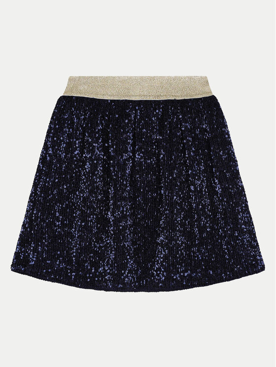 Billieblush Spódnica U20418 Granatowy Regular Fit