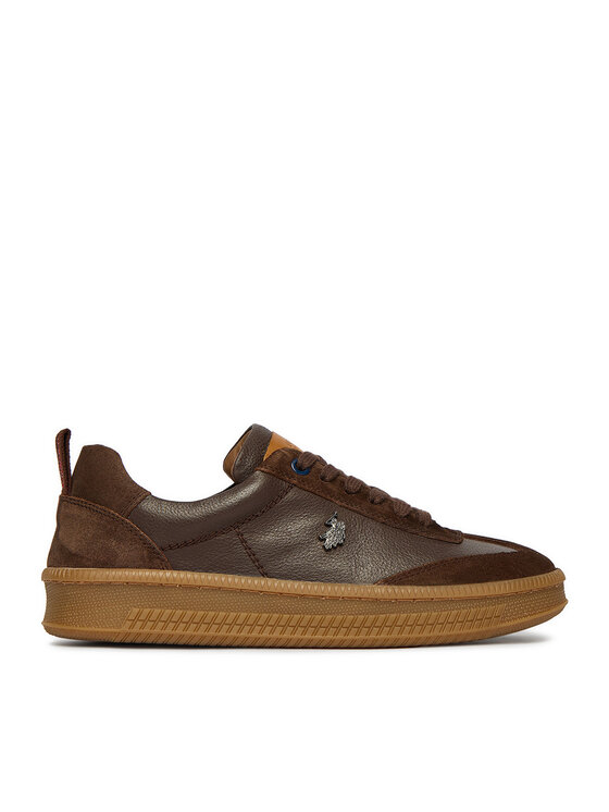 U.S. Polo Assn. Sneakersy EO-YANA001W/6SL1 Brązowy