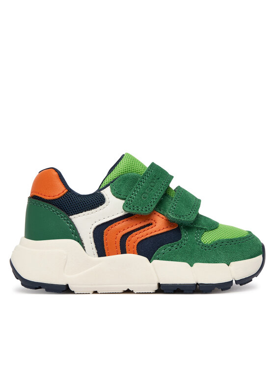 Geox Sneakersy B Flexyper Mini Boy B656GC 01422 C0587 M Zielony