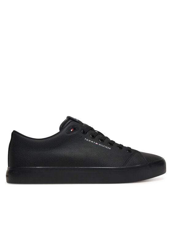 Tommy Hilfiger Sneakersy Th Hi Vulc Core Low Lth Ii Ess FM0FM05511 Czarny