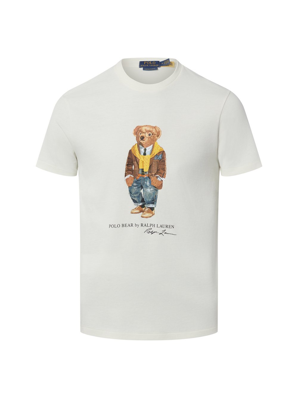Polo Ralph Lauren Koszulka męska Mężczyźni Bawełna biały|wielokolorowy, M