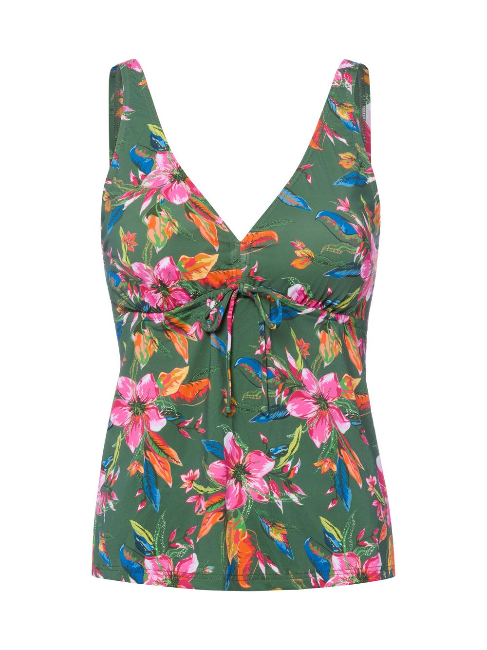 Lascana Damski top tankini Kobiety zielony|wielokolorowy, 44D