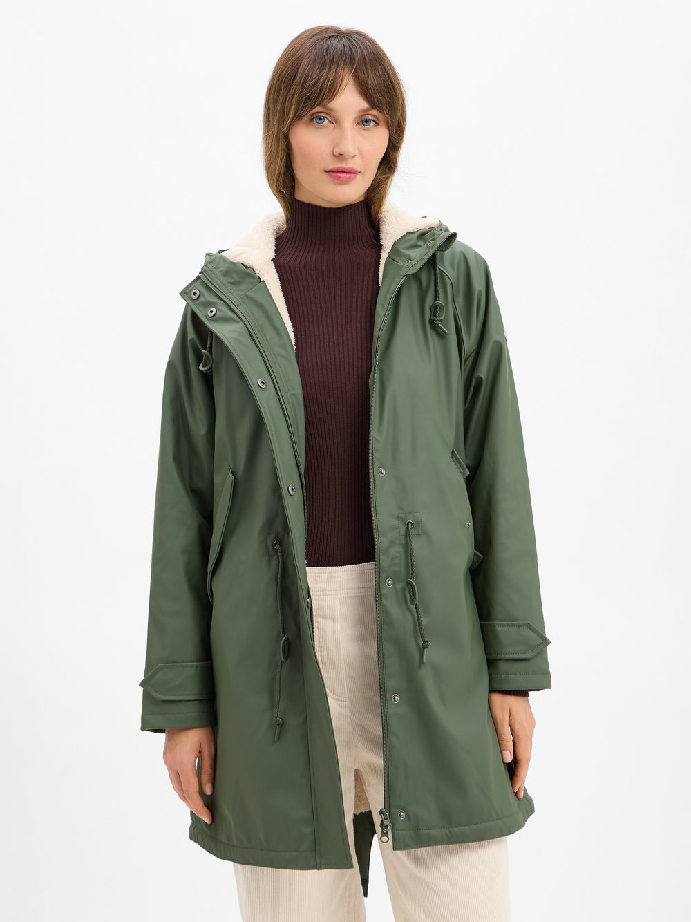 Derbe Mackintosh damski - Tidaholm Kobiety zielony, 44