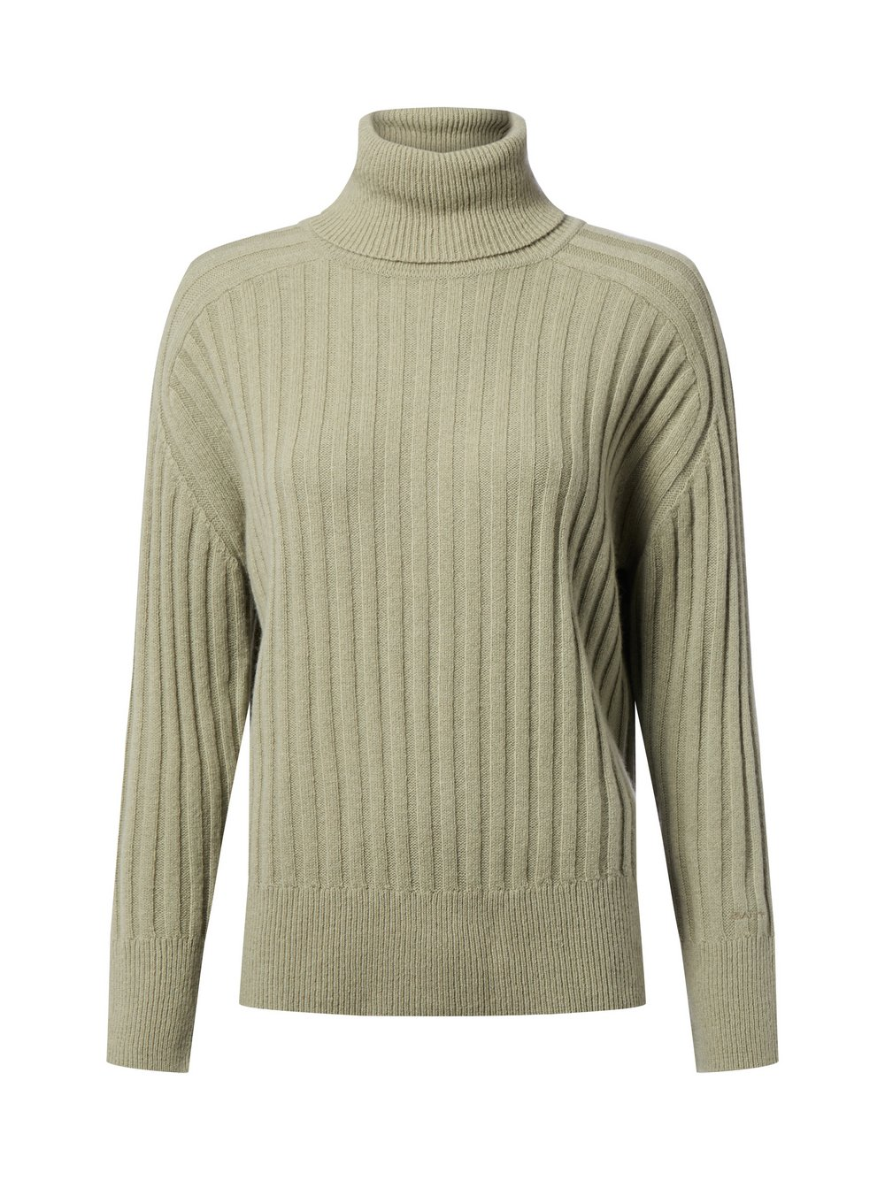 Gant Damski sweter z dzianiny z zawartością wełny Kobiety zielony, M