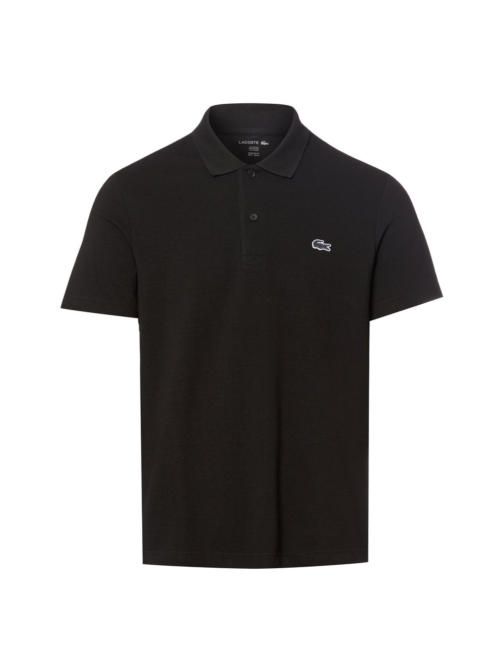 Lacoste Męska koszulka polo Mężczyźni czarny, 4