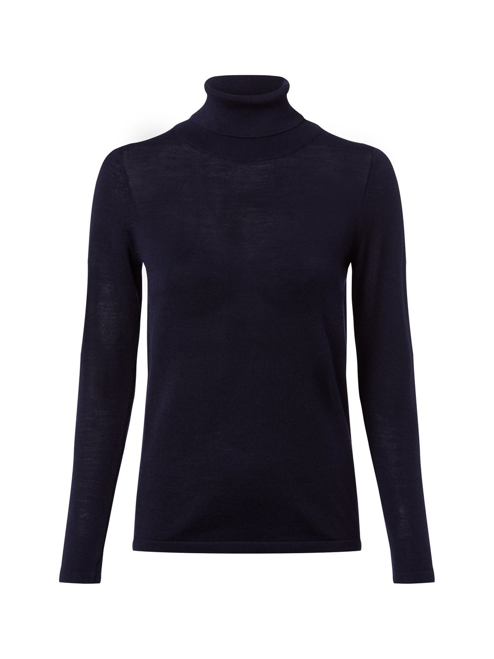 brookshire Damski sweter z golfem wykonany z wełny merynosów Kobiety drobna dzianina niebieski, XL