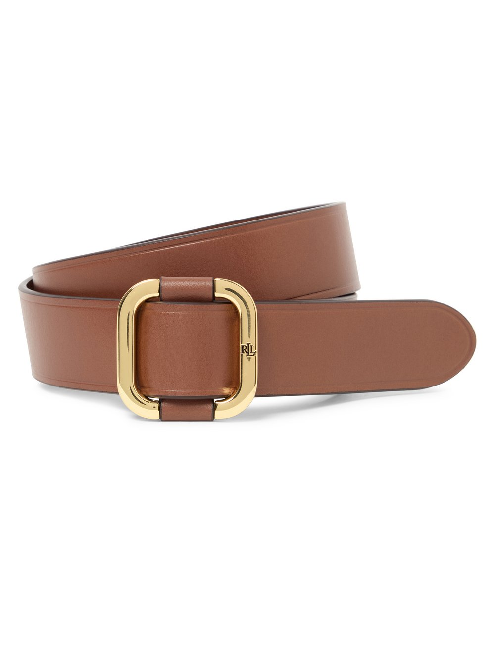 Lauren Ralph Lauren Pasek damski Kobiety skóra brązowy, XL