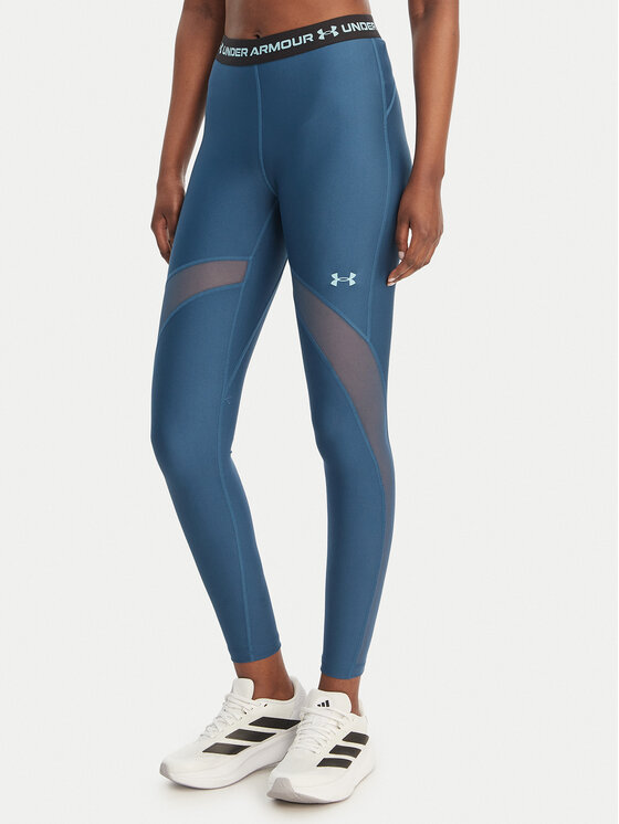 Under Armour Legginsy HeatGear® 6010009 Granatowy Slim Fit