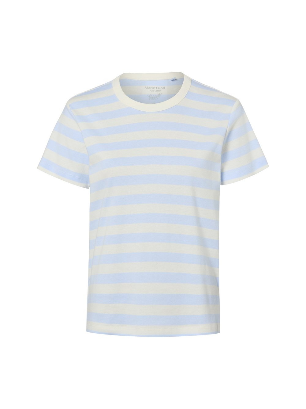 Marie Lund Koszulka damska Kobiety Bawełna niebieski|biały, XXL