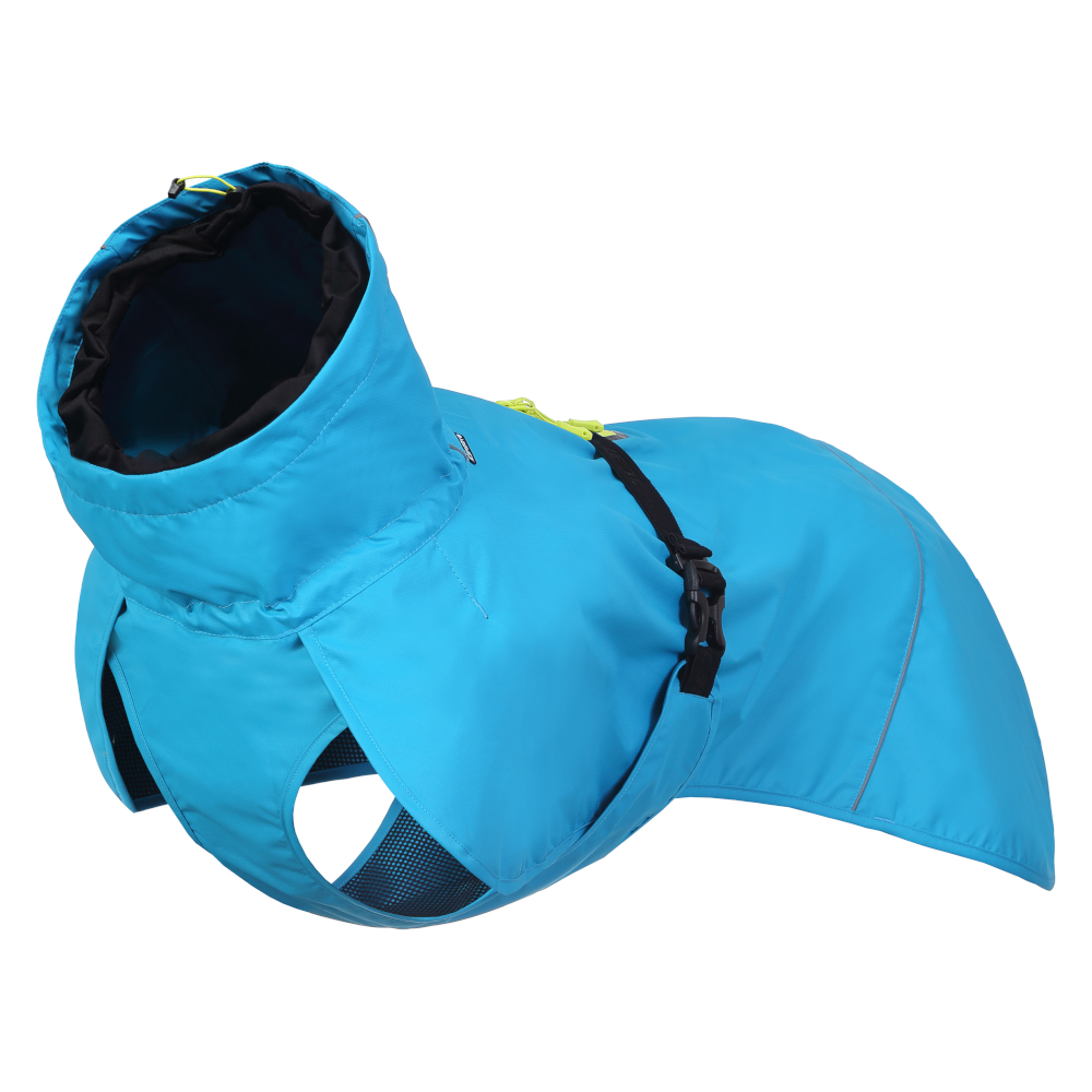 Icepeak Pet płaszcz przeciwdeszczowy dla psa Strike, turkusowy - Rozmiar M: ok. 46 cm długość grzbietu