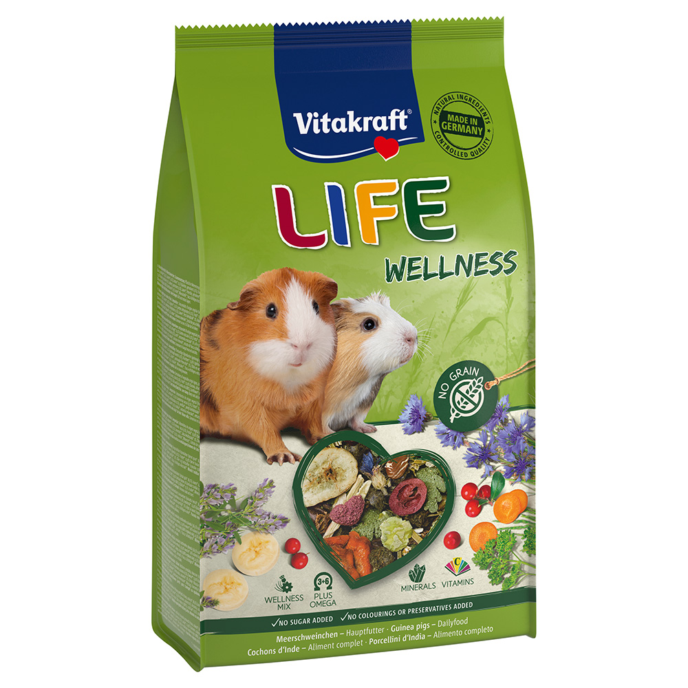 Vitakraft Life Wellness dla świnek morskich - 600 g miniaturka