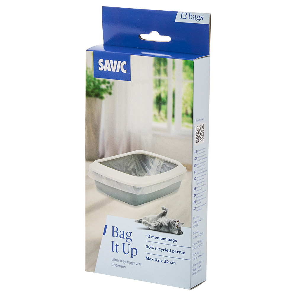 Savic Bag it Up worki do kuwety - Medium, 12 szt. miniaturka