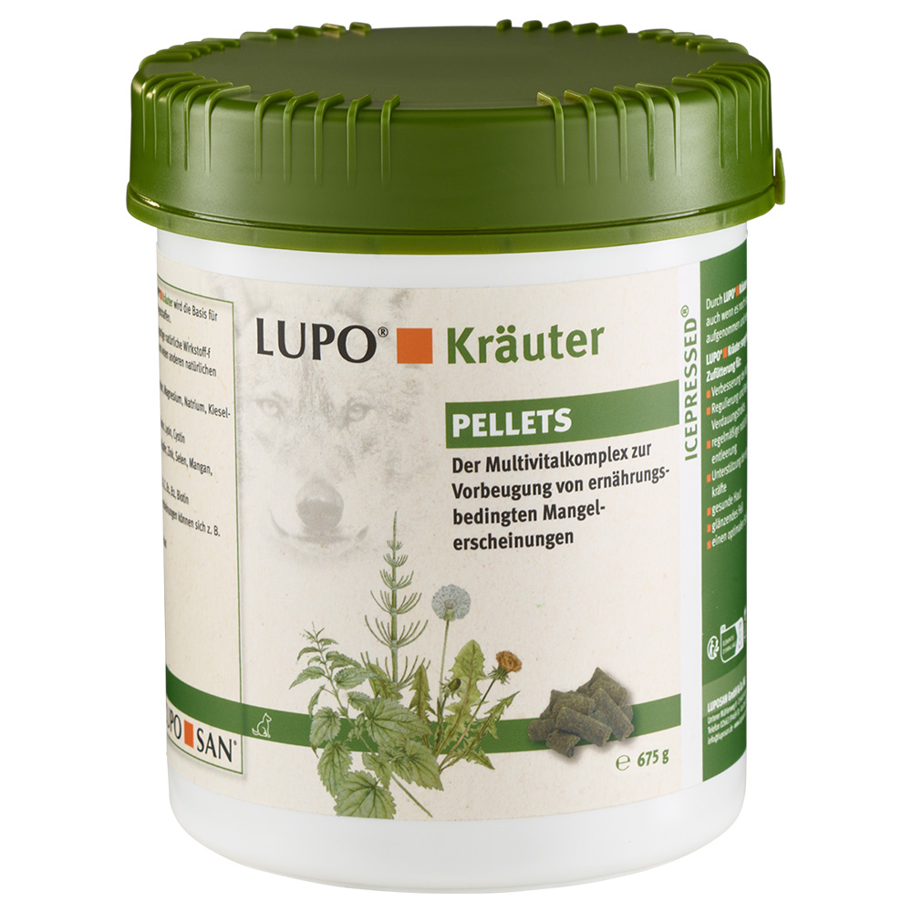 LUPO ziołowe granulki - 2 x 675 g