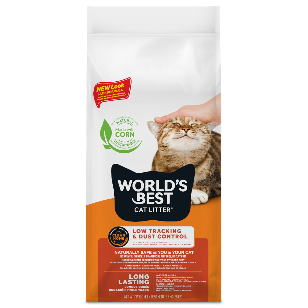 World's Best Cat Litter Low-Tracking, żwirek zbrylający się - 12,7 kg