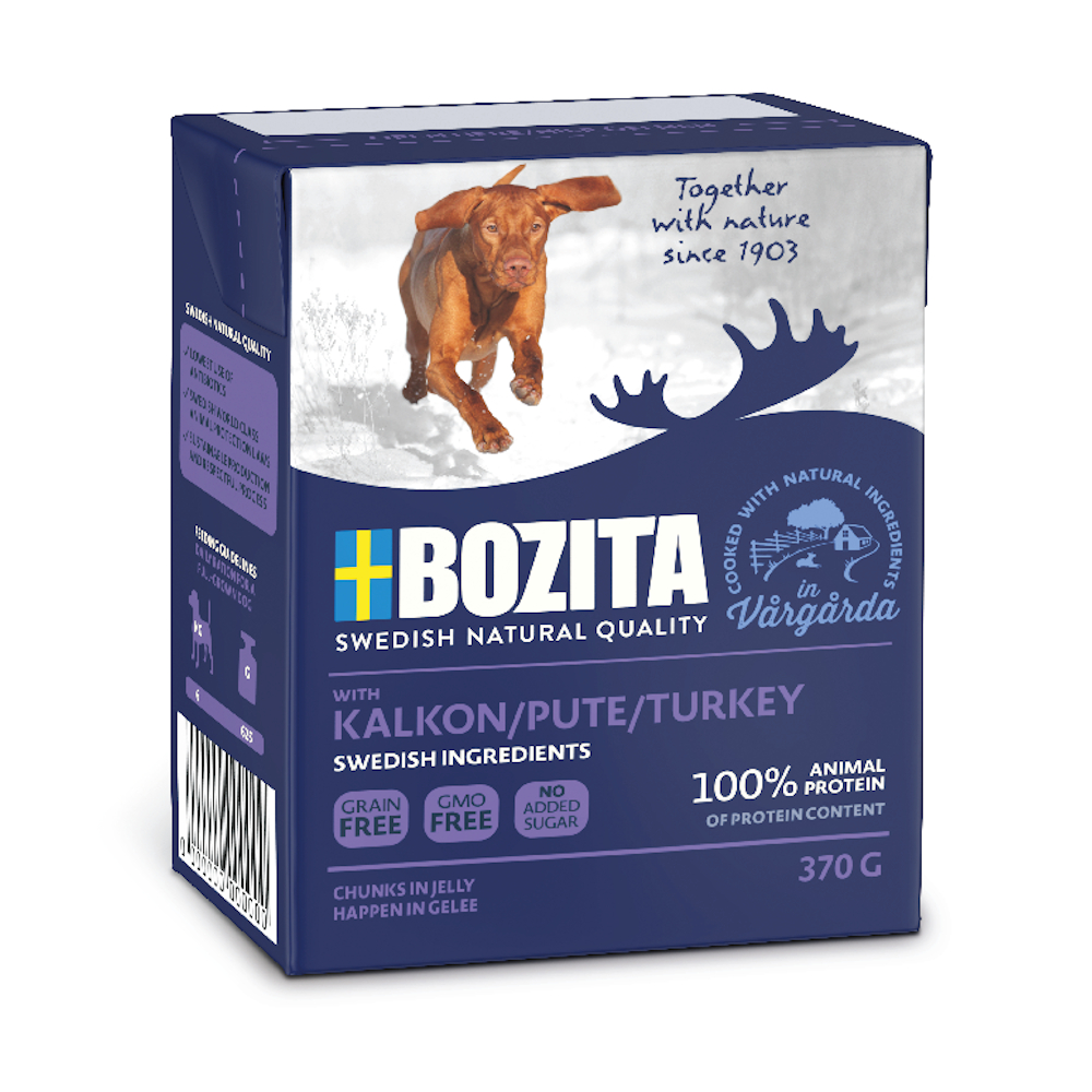 Pakiet Bozita w galarecie, 12 x 370 g - Indyk