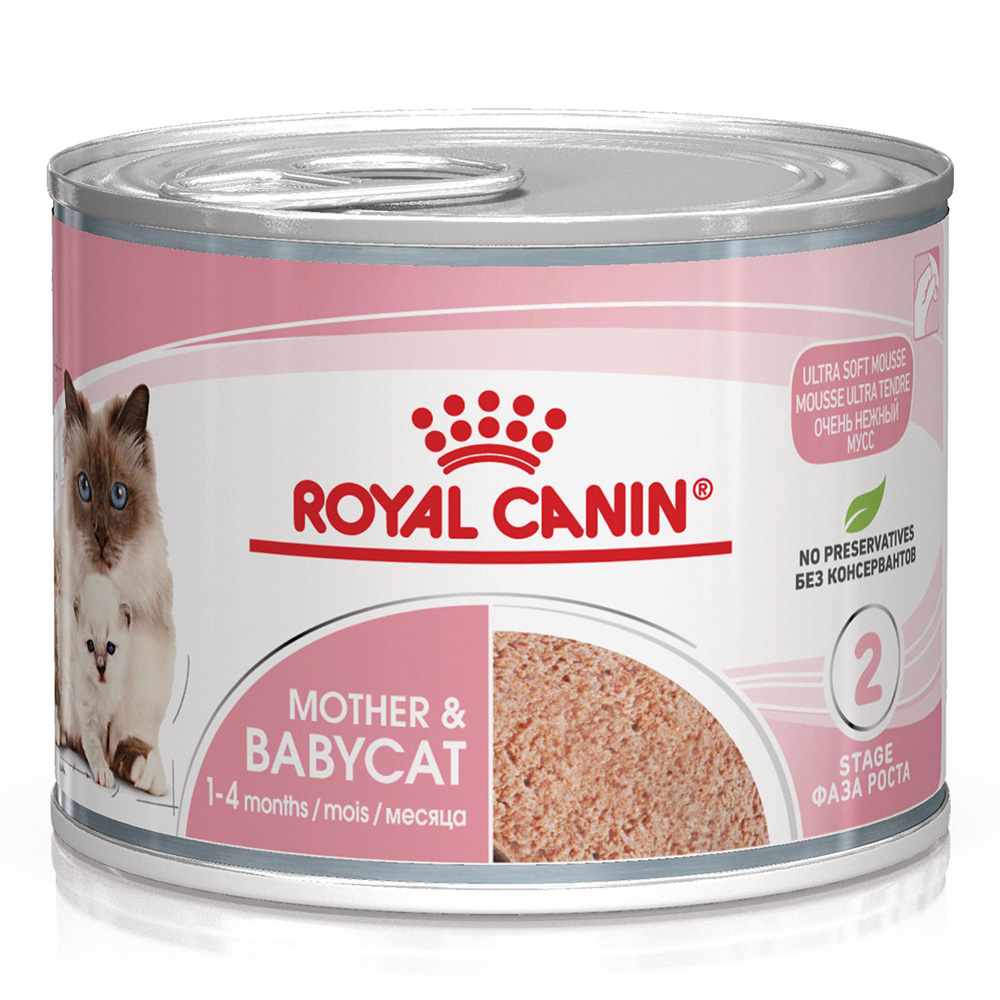 Royal Canin Mother & Babycat Ultra Soft Mousse - 24 x 195 g