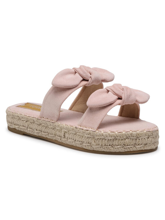 DeeZee Espadryle WS19354-12 Różowy