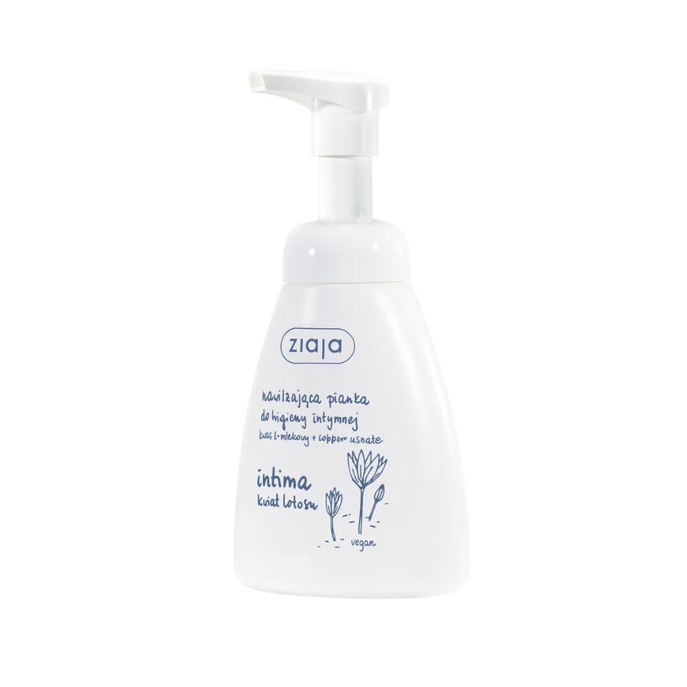 Ziaja Intima Nawilżająca pianka do higieny intymnej kwiat lotosu 250 ml