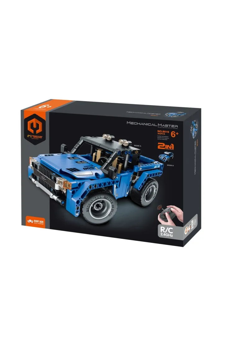  Klocki techniczne R/C 2w1 auto terenowe