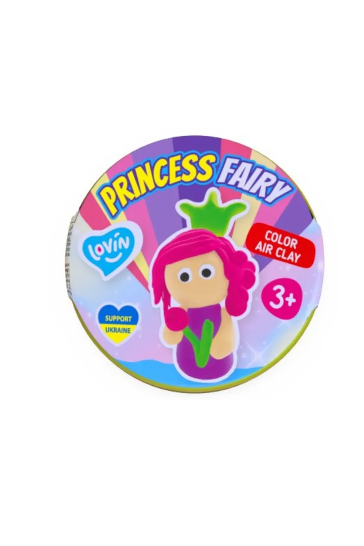 Zestaw lekkiej ciastol. piankolina Princess Fairy