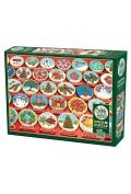 Puzzle 1000 el. Ciasteczka w kształcie śnieżnej kuli
