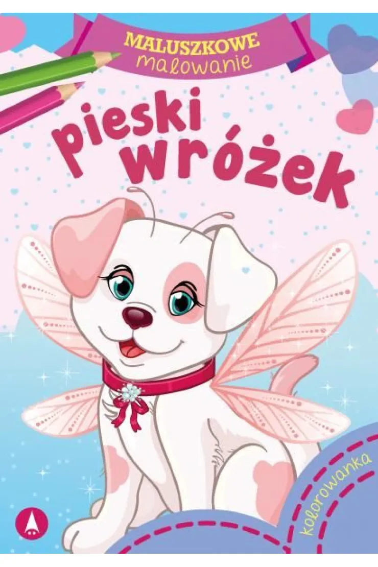 Malowanka A5 Maluszkowe malowanie. Pieski wróżek SKRZAT 074260 SK miniaturka