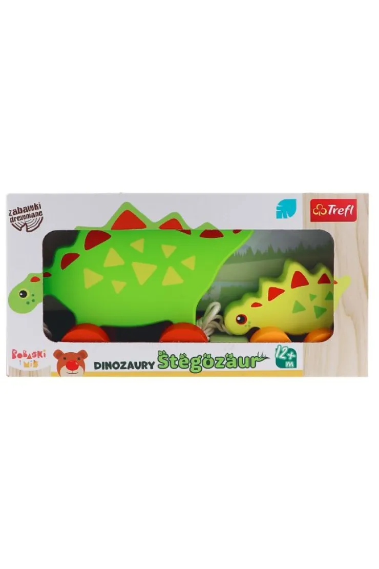 Zabawka drewniana - Stegozaur TREFL