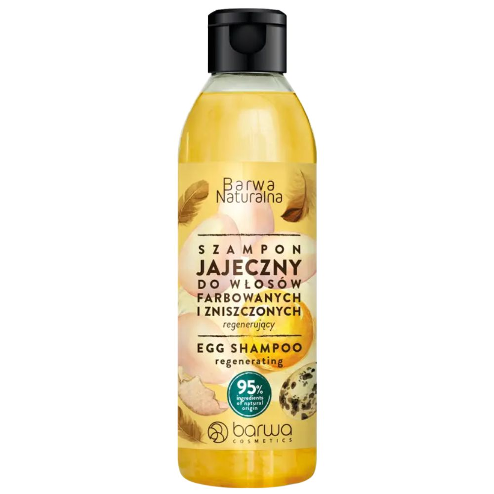 Barwa Naturalna Szampon jajeczny odbudowujący 300 ml