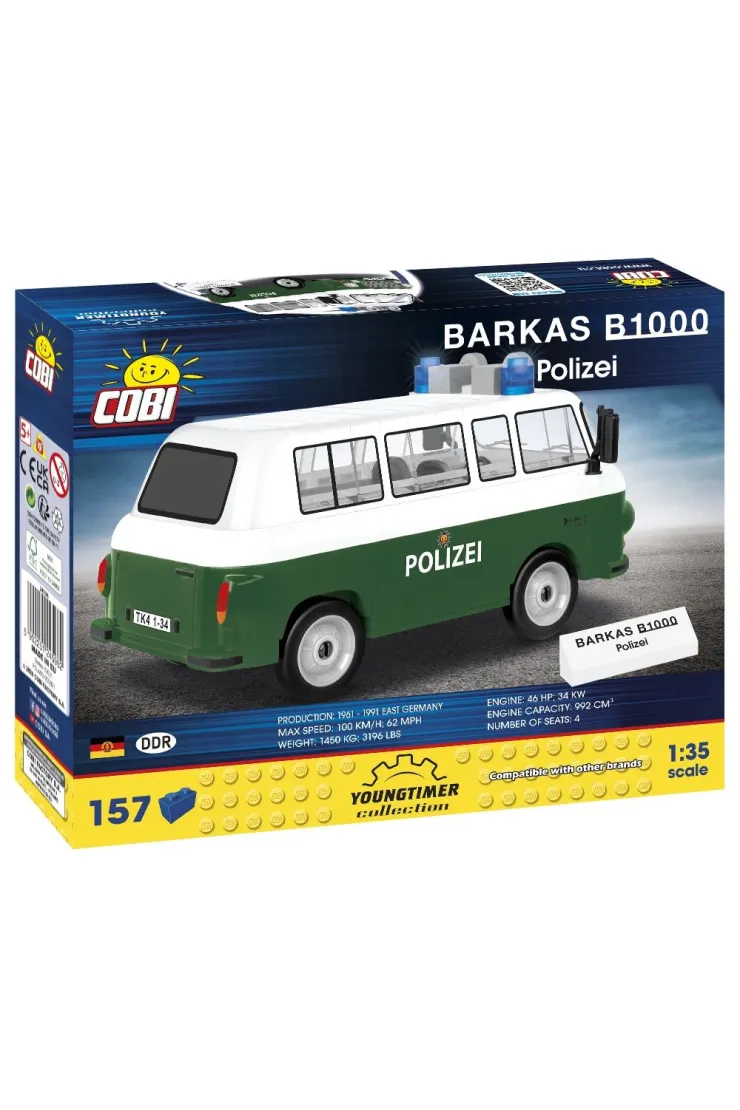  Youngtimer Barkas B1000 Polizei