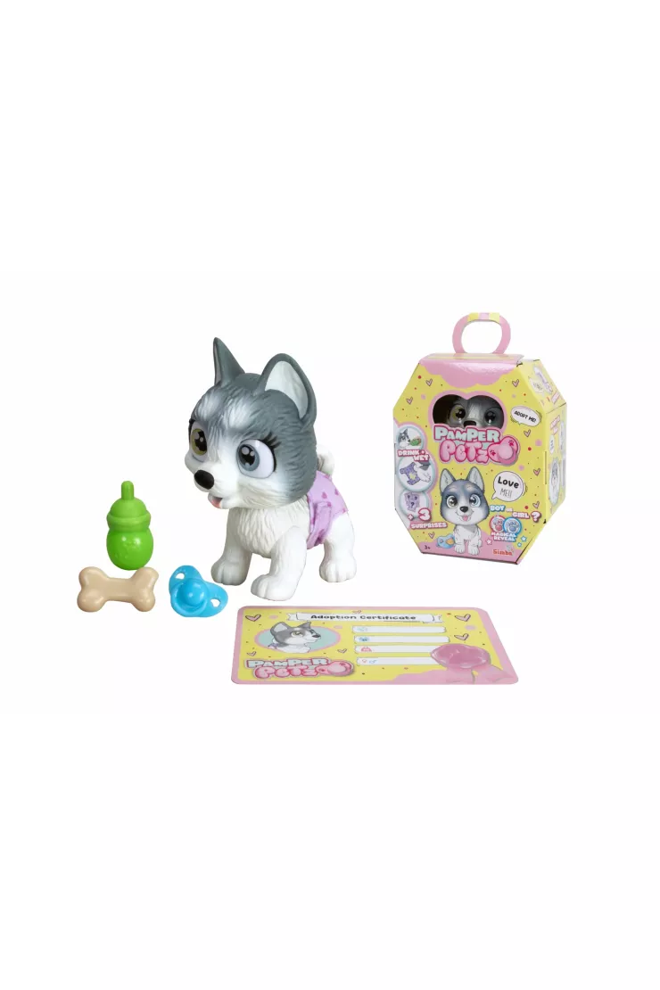 Pamper Petz Husky z akcesoriami
