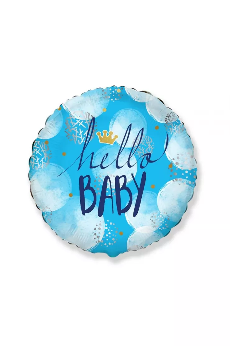 Balon foliowy Hello Baby Boy