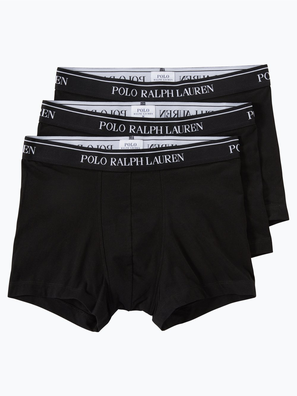Polo Ralph Lauren Obcisłe bokserki pakowane po 3 szt. Mężczyźni Bawełna czarny, L