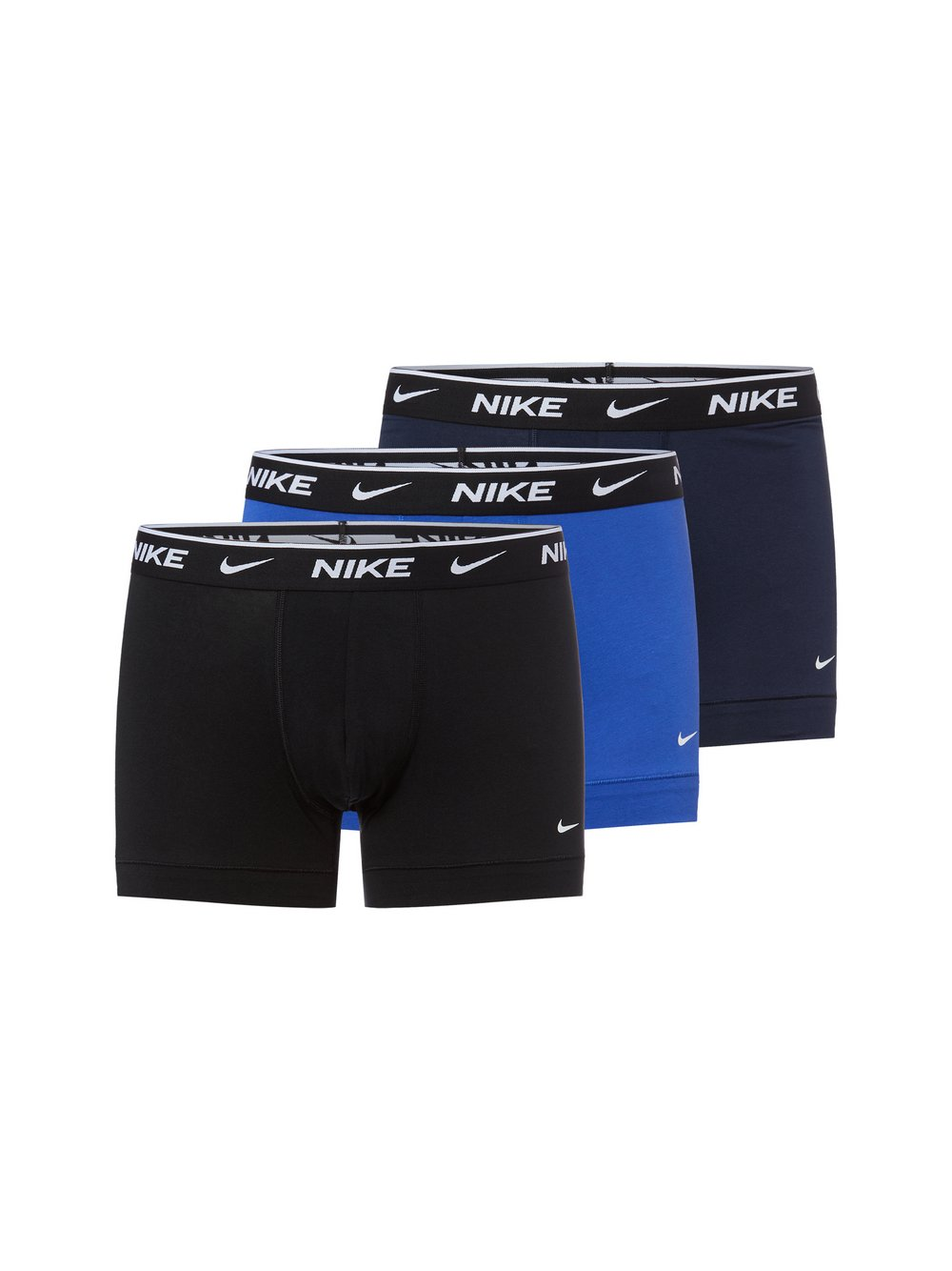 Nike Bokserki w 3-paku Mężczyźni Bawełna niebieski|czarny, M