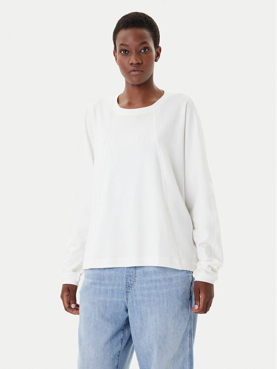 G-Star Raw Bluzka D27742-D976 Biały Oversize