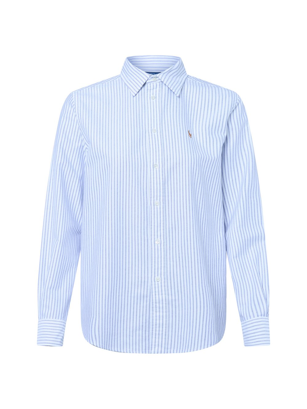 Polo Ralph Lauren Damska bluzka koszulowa Kobiety Bawełna niebieski|biały, XS