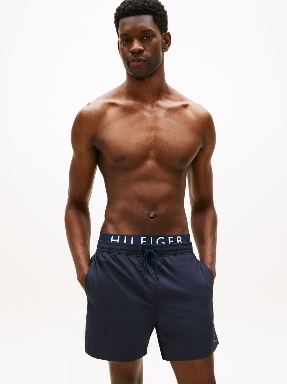 Tommy Hilfiger Męskie kąpielówki Mężczyźni niebieski, XXL